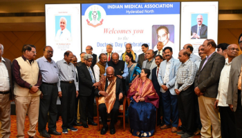 Hyderabad’s Pride, Dr. D. Nageshwar Reddy, Receives Grand Felicitation from IMA North